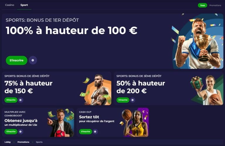 Lazybar Casino bonus sport